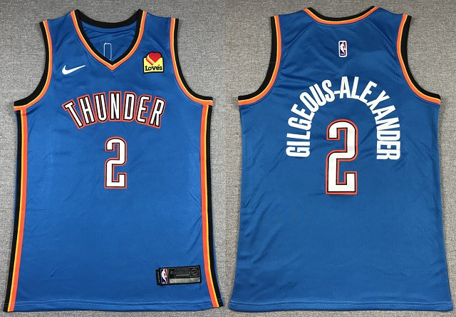 Oklahoma City Thunder Jerseys 04